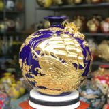  Bình hút lộc thuận buồm dát vàng LHCEVN-9093 