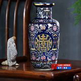  Bình gốm rỗng trang trí LHCECN-9097 