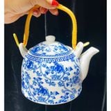  Bộ ấm chén vẽ men ngọc LHCECN-9103 