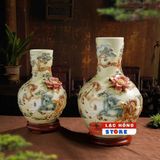  Bình gốm sứ bát tràng thuận buồm LHCEVN-9140 