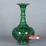  Bình gốm lục ngọc men rạn LHCECN-9166 