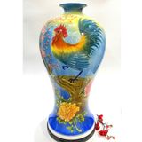  Mai bình tích lộc vẽ tay kim kê đại cát LHCEVN-9180 