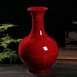  Bình Gốm Men Rạn Đỏ LHCEVN-9184 