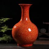  Bình Gốm Men Rạn Đỏ LHCEVN-9184 