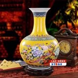  Bình hoa thời trang gà trống vàng kim LHCECN-9188 