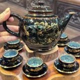  Bộ ấm chén sen vàng kim LHCEVN-9189 
