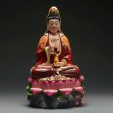  Tượng Quán Âm ngồi đài sen LHCEVN-9191 