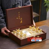 Bộ Bình & Chén Rượu Gốm Sứ 12 Con Giáp LHCECN-9192 