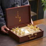  Bộ Bình & Chén Rượu Gốm Sứ 12 Con Giáp LHCECN-9192 