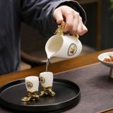  Bộ Bình & Chén Rượu Gốm Sứ 12 Con Giáp LHCECN-9192 