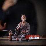  Tượng Trà Thánh bằng Tử Sa LHCECN-9197 