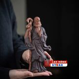  Tượng Đạt Ma Tổ Sư Bằng Tử Sa LHCECN-9199 