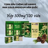  Tinh dầu thông đỏ max gold mẫu mới LHHEKR-9165 