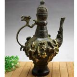  BÌNH RƯỢU ĐỒNG CỔ TRANG TRÍ LHMECN-9090 