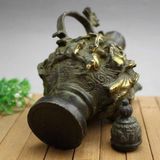  BÌNH RƯỢU ĐỒNG CỔ TRANG TRÍ LHMECN-9090 