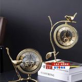  Đồng Hồ Decor Nghệ Thuật Dáng Chim Đậu Cành LHMECN-9127 