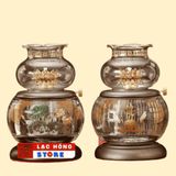  Đèn bơ lỏng hoa sen cao cấp LHMEVN-9002 