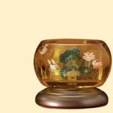  Đèn bơ lỏng hoa sen cao cấp LHMEVN-9002 