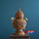  Đồ trang trí chai tai rồng Filigree LHMEVN-9049 