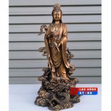  MẸ  QUAN  ÂM  CƯỠI  RỒNG LHMEVN-9055 