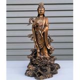  MẸ  QUAN  ÂM  CƯỠI  RỒNG LHMEVN-9055 