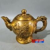  Ấm trà rồng cổ cầm tay trang trí LHMEVN-9063 