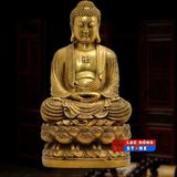  Tượng đồng vàng phật tổ LHMEVN-9093 