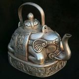  Ấm đồng màu bạc LHMECN-9103 