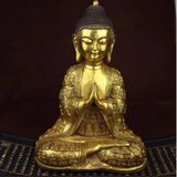  Tượng Đồng Phật giáo Tây Tạng cổ LHMECN-9104 