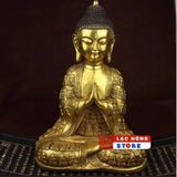  Tượng Đồng Phật giáo Tây Tạng cổ LHMECN-9104 