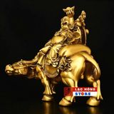  Tượng Phật Di Lặc Cưỡi Trâu LHMEVN-9113 