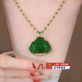  Mặt Dây chuyền ngọc bích tự nhiên LHSTCN-9126 