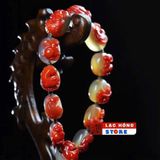 Vòng Tay Mã Não Đỏ Sưu Tầm Phong Cách Cổ Điển LHSTCN-9143 
