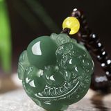  Mặt dây chuyền Tỳ Hưu ngọc Hoà Điền LHSTCN-9148 