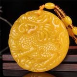  Dây chuyền mặt Tân Cương Hotan Jade LHSTVN-9040 