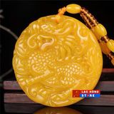  Dây chuyền mặt Tân Cương Hotan Jade LHSTVN-9040 