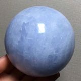  Đồ trang trí quả cầu pha lê xanh dương  LHSTVN-9042 