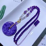  Điếu mat rồng tím kèm chuỗi thạch anh tím LHSTVN-9046 