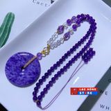  Điếu mat rồng tím kèm chuỗi thạch anh tím LHSTVN-9046 