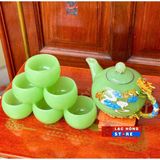  Bộ ấm chén Rồng Onix Xanh LHSTVN-9070 