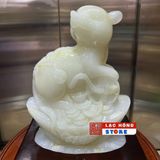  Tác phẩm Tuổi Chuột Ngọc Onyx Trắng LHSTVN-9115 