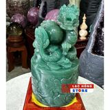  Ấn rồng thạch anh xanh LHSTVN-9121 