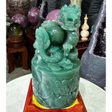  Ấn rồng thạch anh xanh LHSTVN-9121 