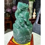  Ấn rồng thạch anh xanh LHSTVN-9121 