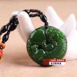  Mặt Dây chuyền ngọc bích tự nhiên LHSTCN-9127 