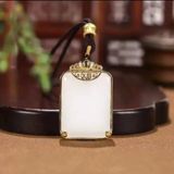  Mặt dây Bình An khung mạ vàng LHSTCN-9132 