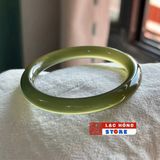  Vòng tay ngọc bích bản tròn 10mm LHSTCN-9134 