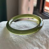  Vòng tay ngọc bích bản tròn 10mm LHSTCN-9134 