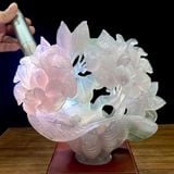 Giỏ hoa tài lộc ngọc Fluorite LHSTVN-9137 