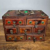  Hộp Đựng Trang Sức Cổ Gỗ Hương LHWOVN-9025 